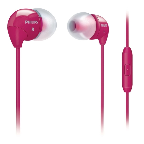 Philips Mikrofonlu Kulakiçi Kulaklık Pembe SHE3595PK