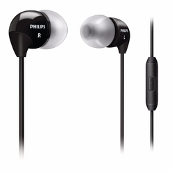 Philips Mikrofonlu Kulakiçi Kulaklık Siyah SHE3595BK - Thumbnail