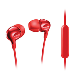 Philips Mikrofonlu Kulaklık Kırmızı SHE3705RD/00 - Thumbnail