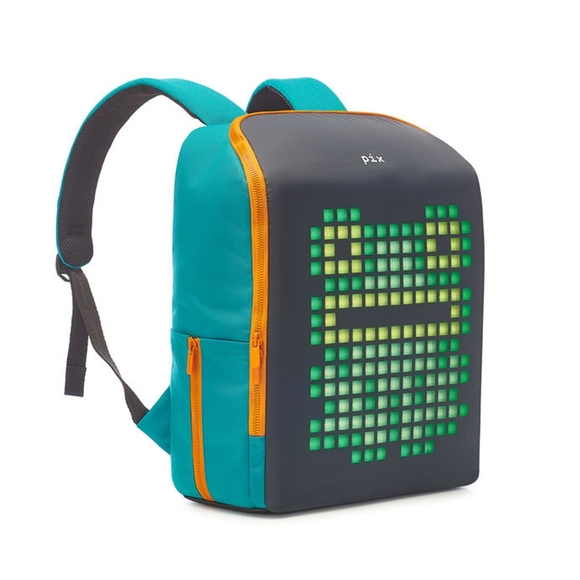 Pix Led Ekranlı Akıllı Mini Sırt Çantası Mavi 819572