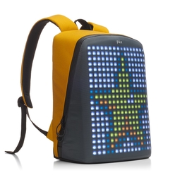 Pix - Pix Led Ekranlı Akıllı Sırt Çantası Sarı 819527