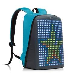 Pix - Pix Led Ekranlı Akıllı Sırt Çantası Turkuaz 819534
