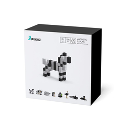 Pixio Black White Animals Manyetik Blok 30102 - Thumbnail