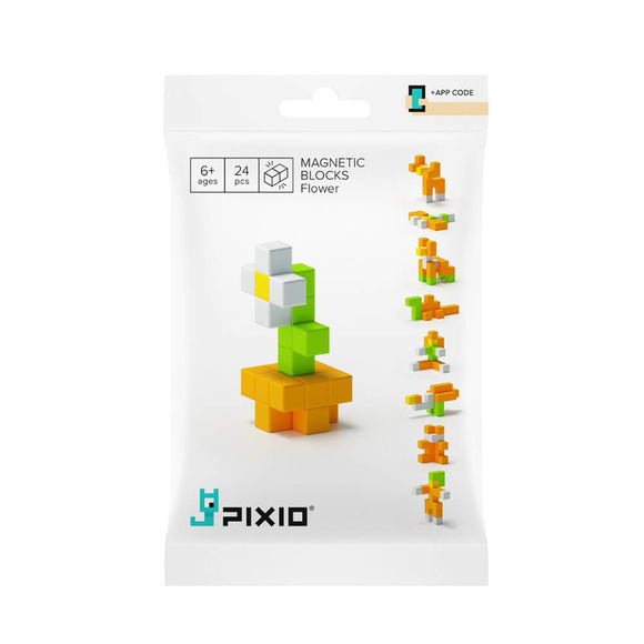 Pixio Flower Manyetik Blok 50104