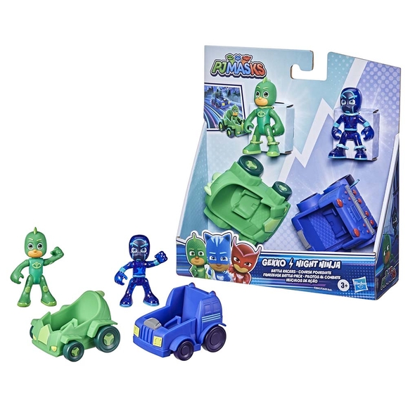 Pjmaskeliler 2’Li Figür ve Mini Araç Seti F2649