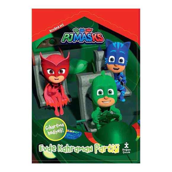 Pjmasks Boyama Evi Evde Kahraman Partisi
