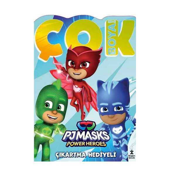 PJMasks Power Heroes - Çok Boya! Çıkartma Hediyeli