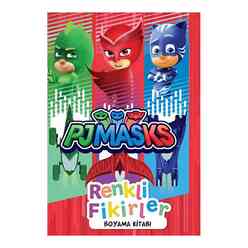 Pjmasks Renkli Fikirler Boyama Kitabı - Thumbnail
