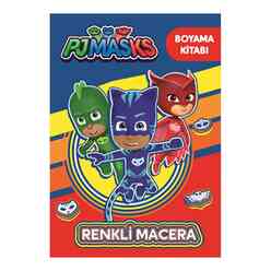 Doğan Egmont - Pjmasks Renkli Macera Boyama Kitabı