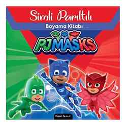 Doğan Egmont - Pjmasks Simli Parıltılı Boyama Kitabı