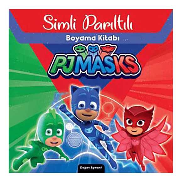 Pjmasks Simli Parıltılı Boyama Kitabı