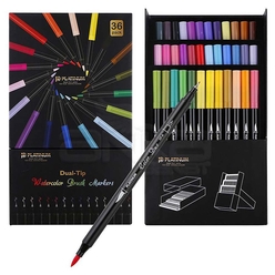 Platinum - Platinum CFA Özel Kutulu Çift Taraflı 36LI Fırça Kalem