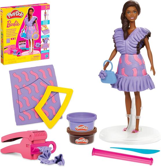 Play Doh Barbie Fashionista Ruffles G1359