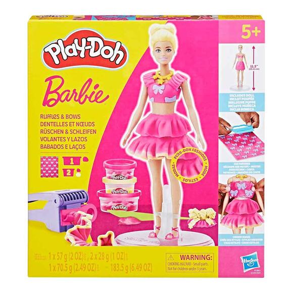 Play-Doh Barbie Ruffles And Bows G1361