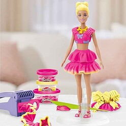 Play-Doh Barbie Ruffles And Bows G1361 - Thumbnail