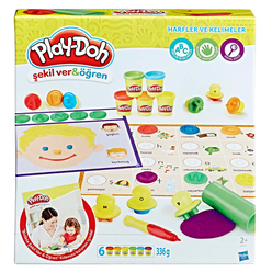 Play-Doh Harfleri ve Kelimeleri Öğreniyorum B3407 - Thumbnail