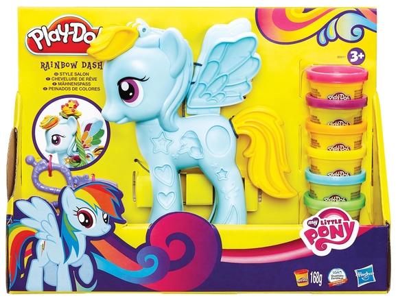 Play-Doh Rainbow Dash Saç Stüdyosu B0011