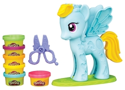 Play-Doh Rainbow Dash Saç Stüdyosu B0011 - Thumbnail
