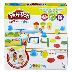 Play-Doh Rakamları ve Saymayı Öğreniyorum B3406 - Thumbnail