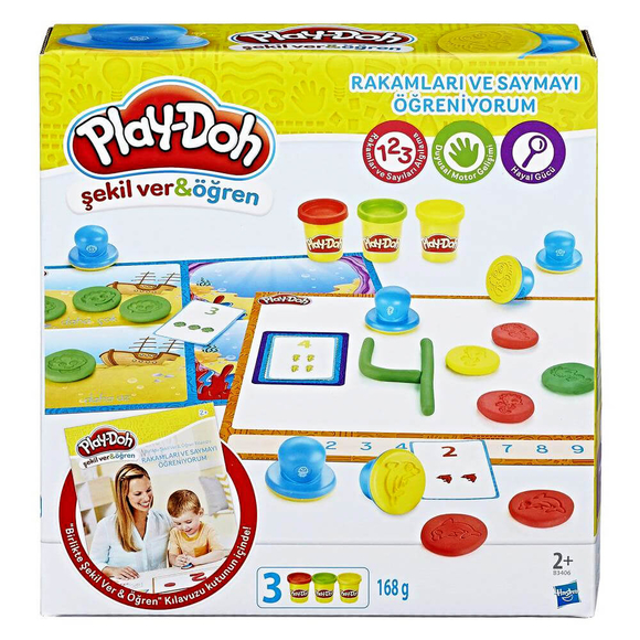 Play-Doh Rakamları ve Saymayı Öğreniyorum B3406