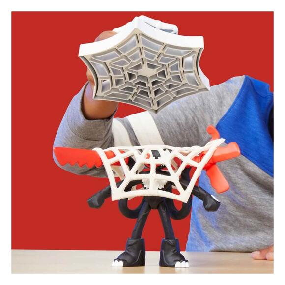 Play-Doh Spiderman Launch And Slice Battle Oyun Seti F9827