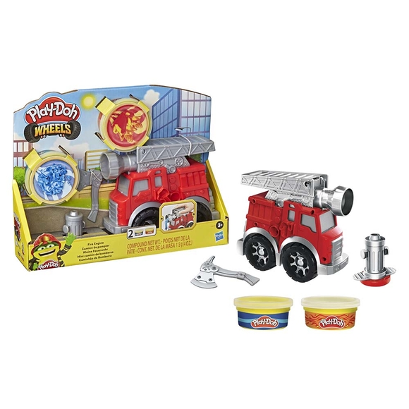 Playdoh Çalışkan İtfaiye Arabası F0649