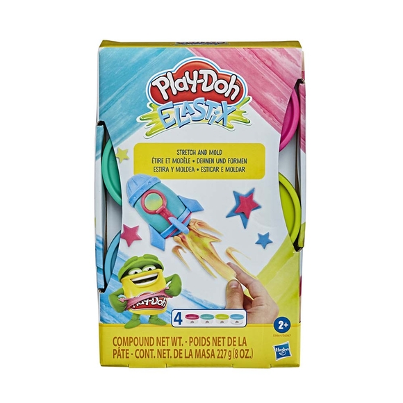 Playdoh Elastik 4’lü Hamur E6967