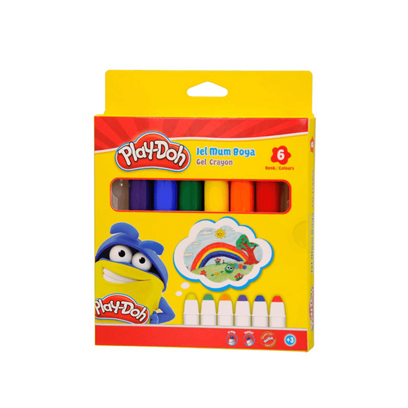 Playdoh Jel Mum Boya 6’lı CR013