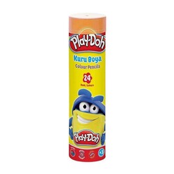 Playdoh Krt. - Playdoh Kuru Boya Kalemi 24’lü Tüp KU007