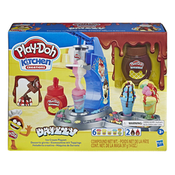 PlayDoh Renklı Dondurma Dükkanım E6688 - Thumbnail