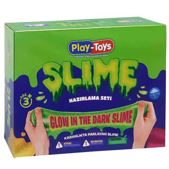 Playtoys Dıy Karanlıkta Parlayan Slime Seti