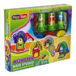 Playtoys Kiddy Oyun Hamuru Canavarlar Saç Stüdyosu - Thumbnail