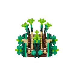 Plus-Plus Puzzle Color Cars Earth 200 Parça Tüp PP-4290 - Thumbnail