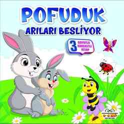Pofuduk Arıları Besliyor - 3 Boyutlu Hareketli Kitap - Thumbnail