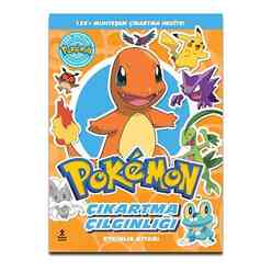 Pokemon Charmender - Çıkartma Çılgınlığı Etkinlik Kitabı - Thumbnail