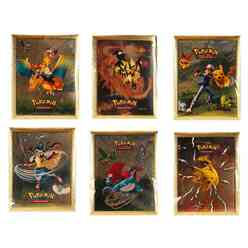 Pokemon Gold Starter Set Oyun Kartı 10 ’Lu Paket - Thumbnail