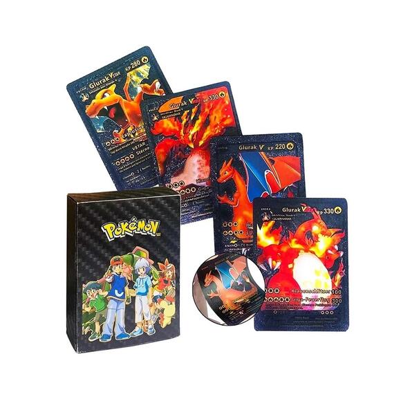 Pokemon Starter Black Set Oyun Kartı 55 Pcs 7276