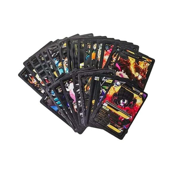 Pokemon Starter Black Set Oyun Kartı 55 Pcs 7276