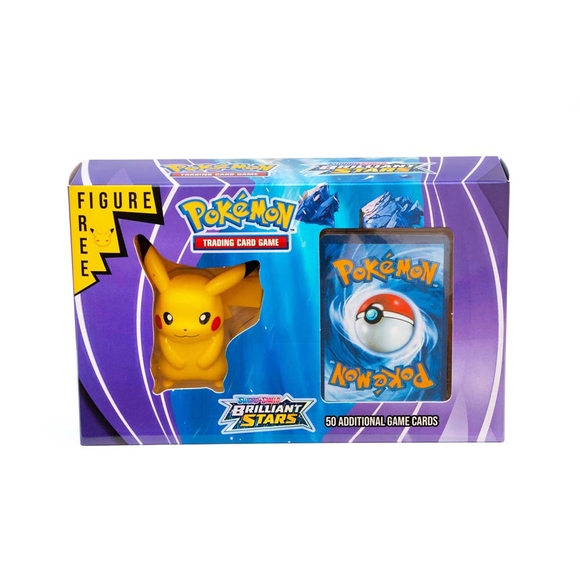 Pokemon Trading Card Game 50 li Paket + Figür 9007