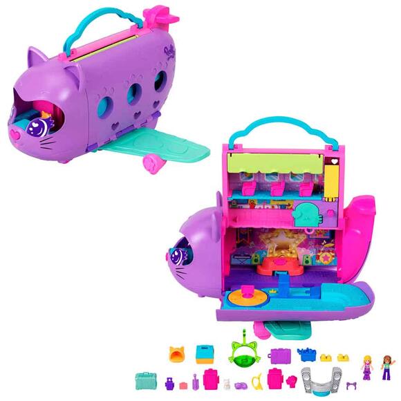 Polly Pocket Adventures İn Rio Uçak Oyun Seti HWP19
