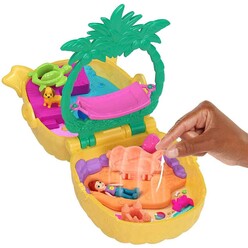 Polly Pocket - Ananas Köpekçik Plajı Mini Oyun Seti JFV00 - Thumbnail