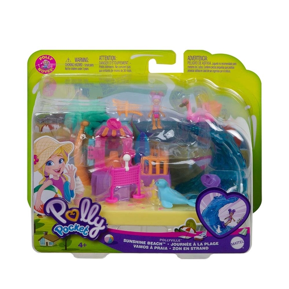 Polly Pocket Doğa Temalı Micro Oyun Setleri GTM66