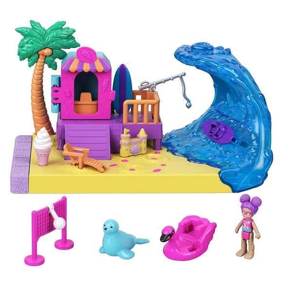 Polly Pocket Doğa Temalı Micro Oyun Setleri GTM66
