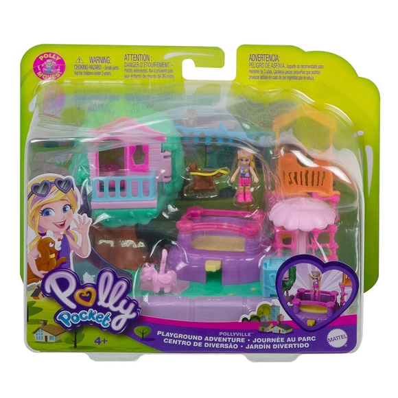 Polly Pocket Doğa Temalı Micro Oyun Setleri GTM66