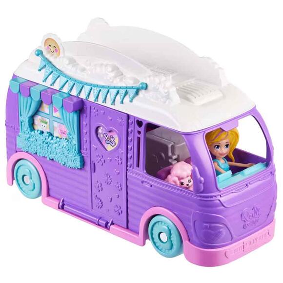 Polly Pocket Eğlenceli Karavan Oyun Seti JCC32