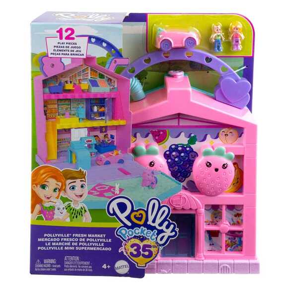 Polly Pocket Eğlenceli Market Oyun Seti HRD45