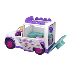 Polly Pocket Mobil Veteriner Kliniği Arabası GFR04 - Thumbnail