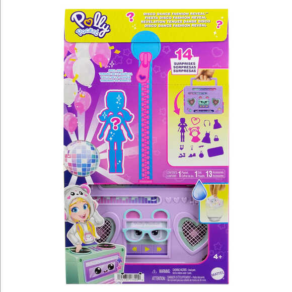 Polly Pocket Radyo Temalı Moda Eğlencesi Oyun Seti HRD65