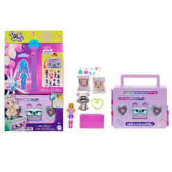 Polly Pocket Radyo Temalı Moda Eğlencesi Oyun Seti HRD65 - Thumbnail