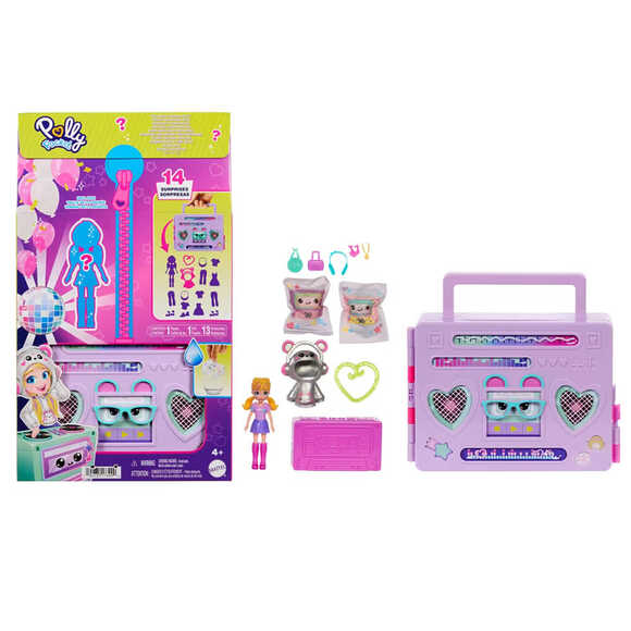 Polly Pocket Radyo Temalı Moda Eğlencesi Oyun Seti HRD65